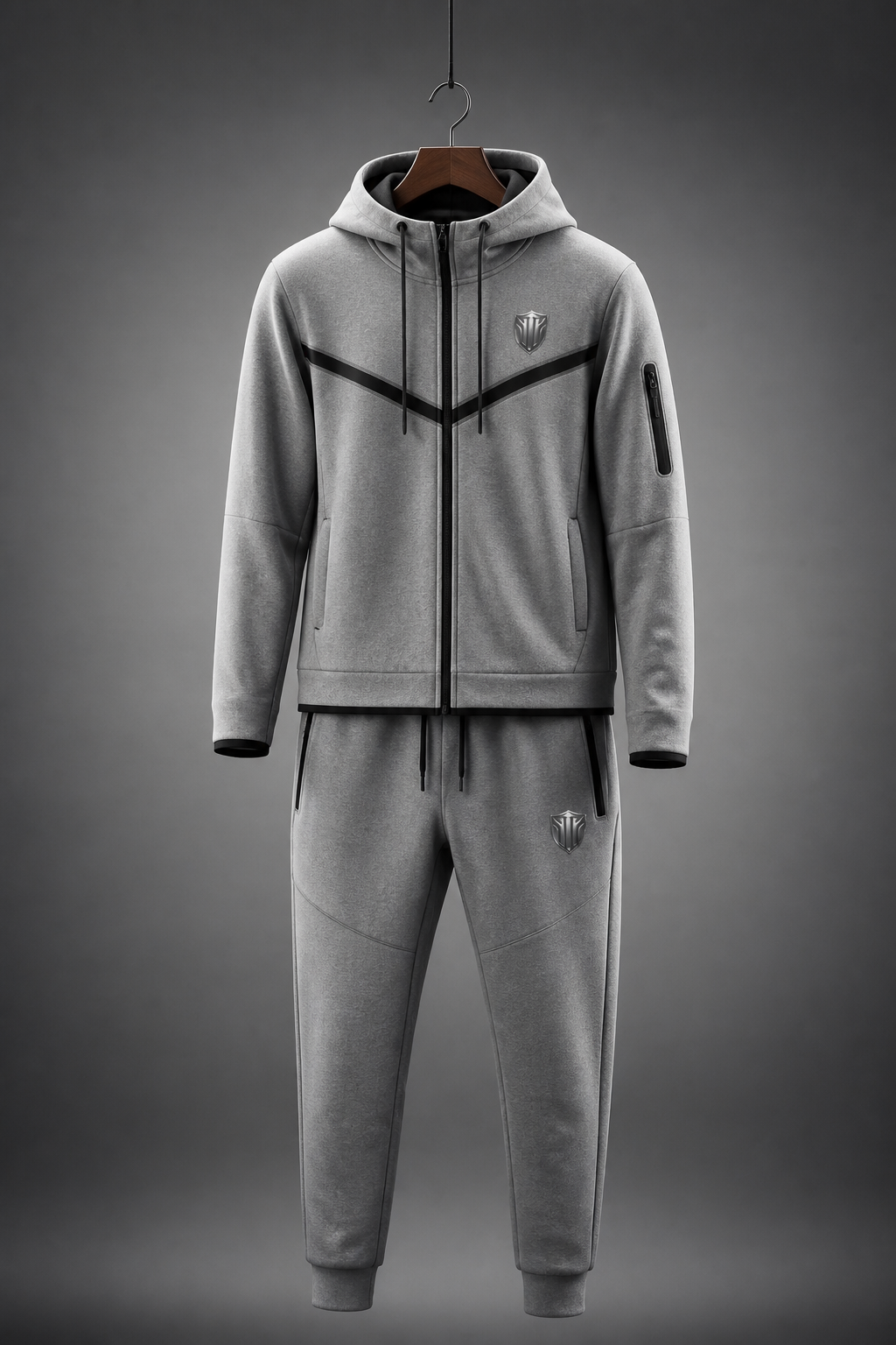 Impenetrebel Tech Fleece Sweatsuit (Grey)