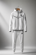 Impenetrebel Tech Fleece Sweatsuit (White)