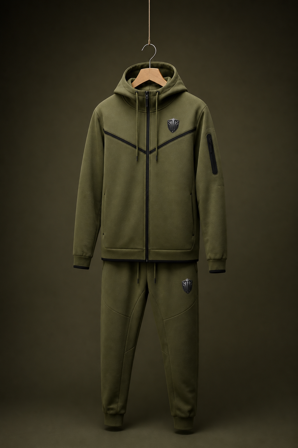 Impenetrebel Tech Fleece Sweatsuit (Olive)