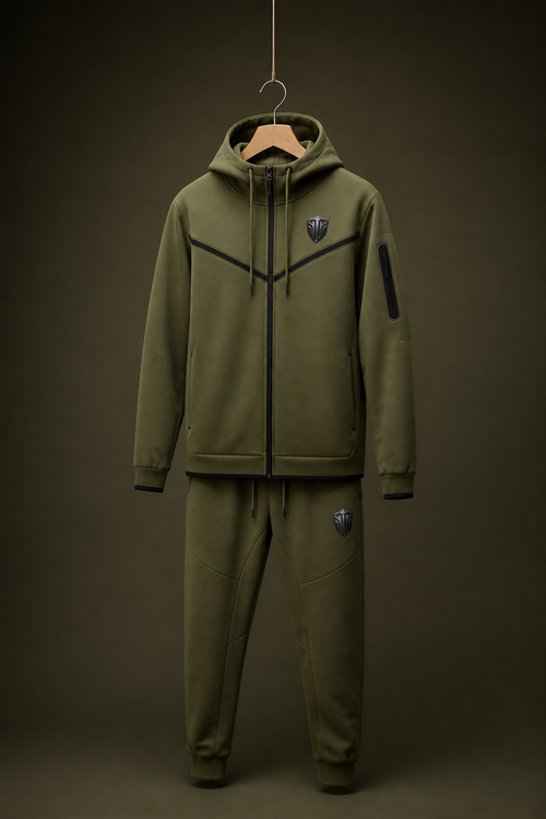 Impenetrebel Tech Fleece Sweatsuit (Olive)